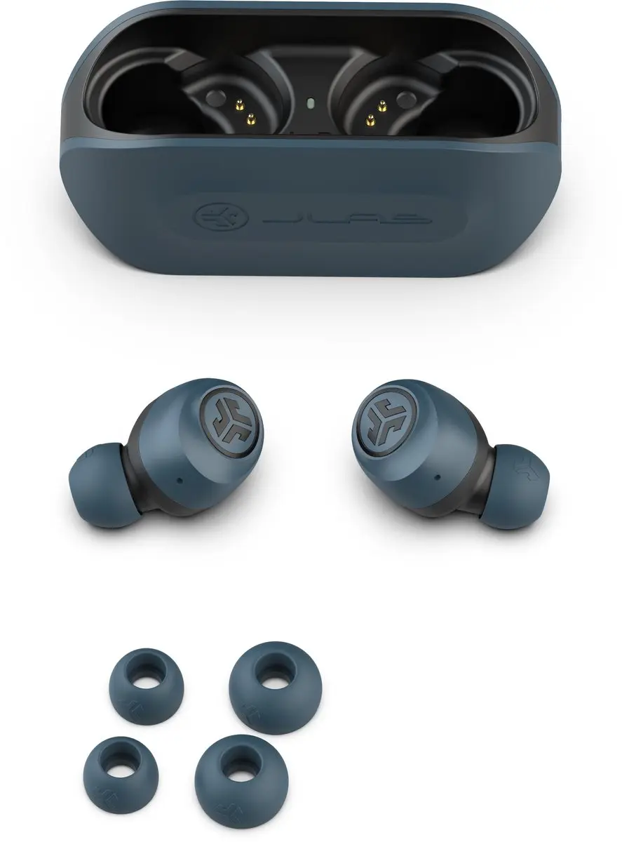 JLab Go Air IEUEBGOAIRRNVYBLK82 Draadloze Oordopjes - 20u - Blauw