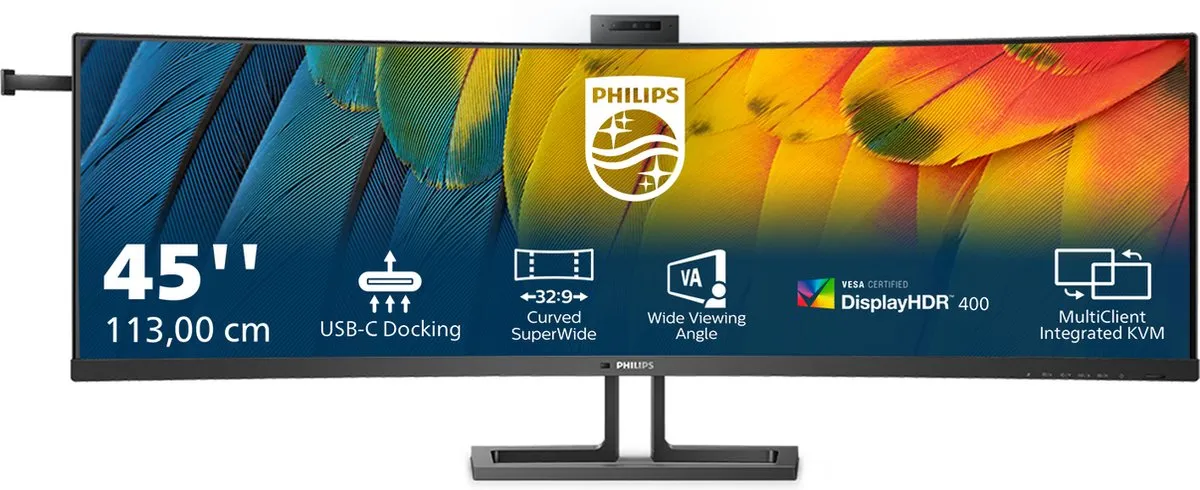 Philips 45B1U6900CH SuperWide Curved Monitor 32:9