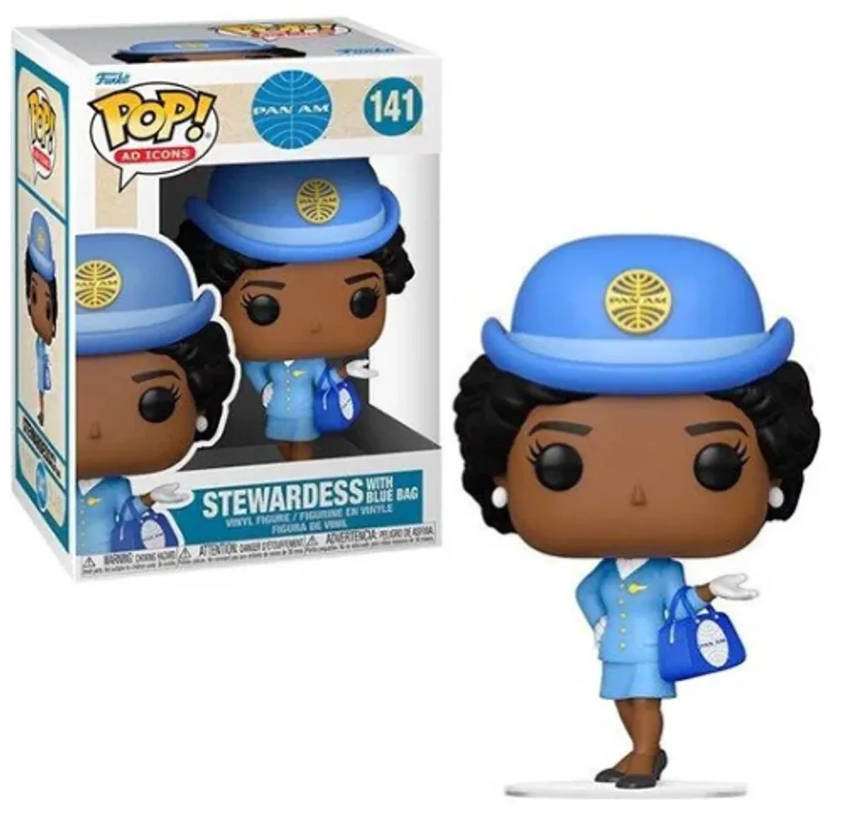 Funko Pop! Pan Am Stewardess met Blauwe Tas #141