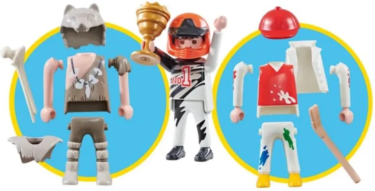 Playmobil Multi Play Holbewoner Coureur Schilder 9854