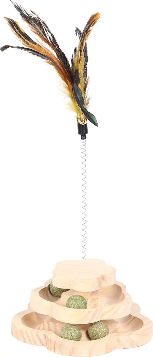 Duvo Spin ’n Play Flower Katten Speeltje