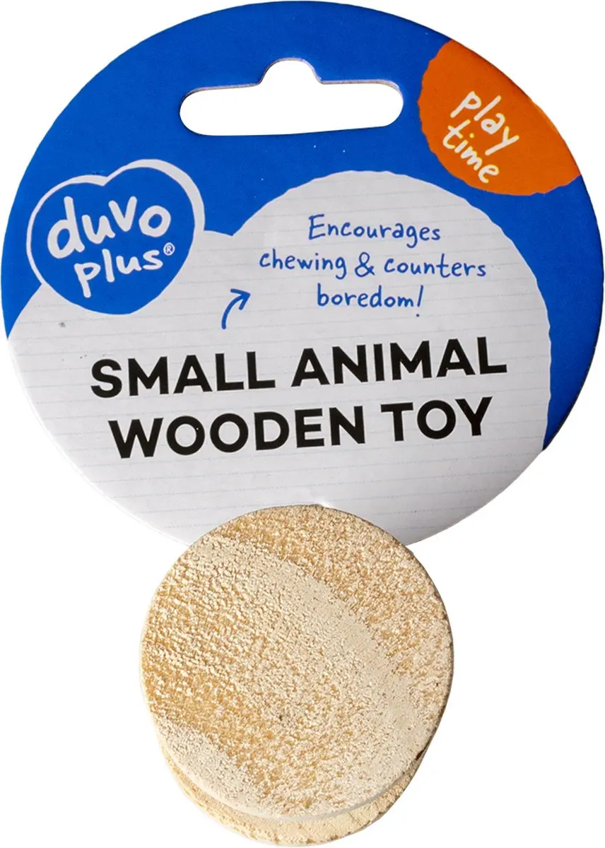DuvoPlus Houten Speelrol met Bel - S