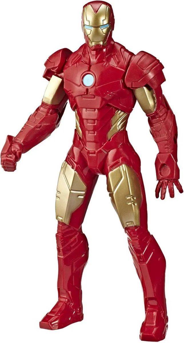 Hasbro Marvel Avengers Iron Man Actiefiguur 24cm - Rood/Goud