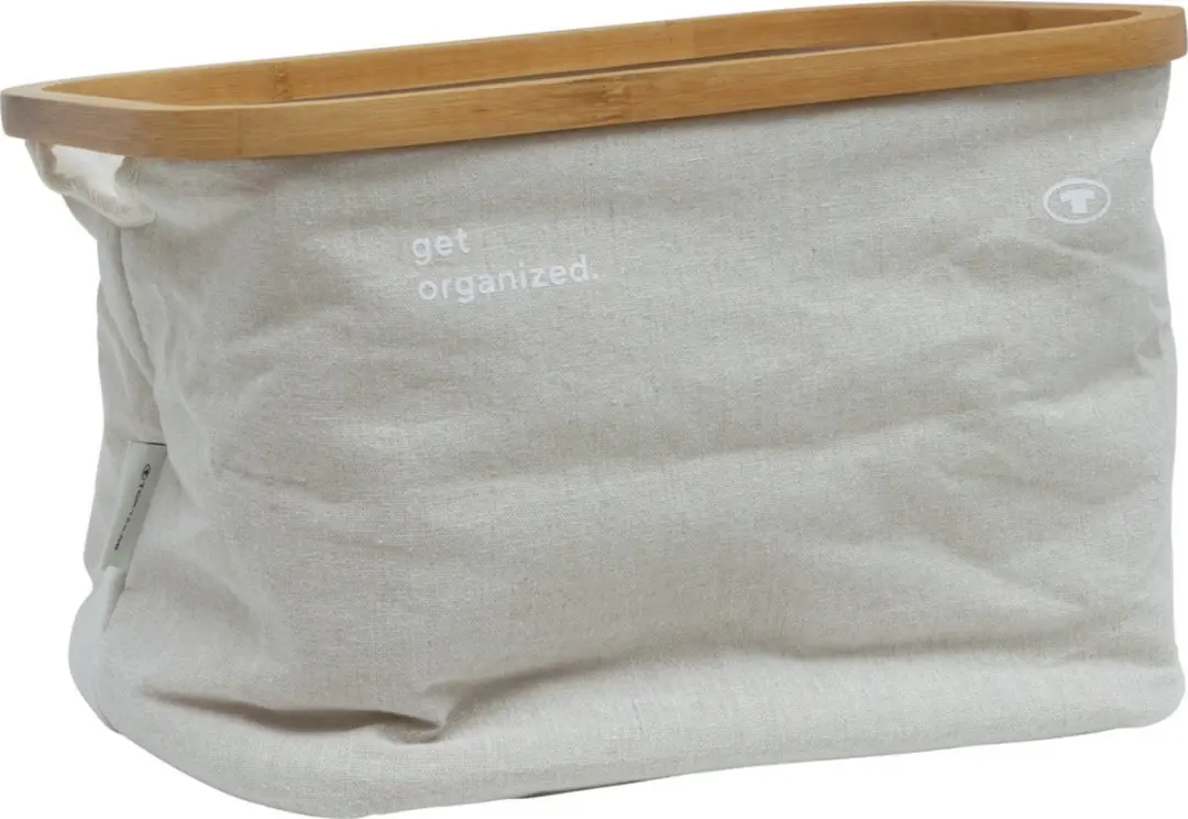 Wenko Tom Tailor Opbergdozen Bamboe Frame 25.5L - 2 Stuks