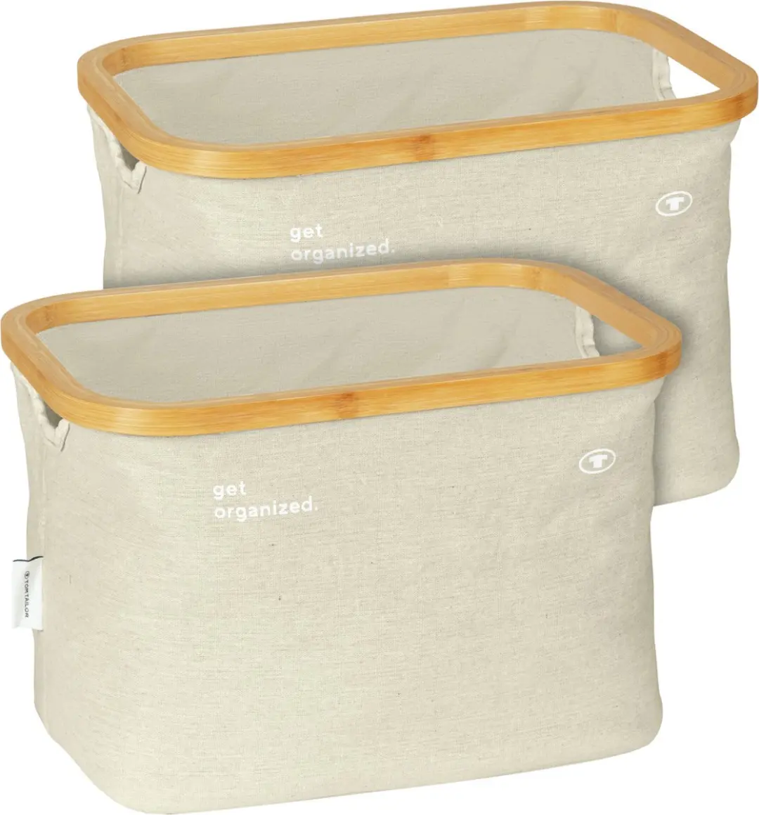Wenko Tom Tailor Opbergdozen Bamboe Frame 25.5L