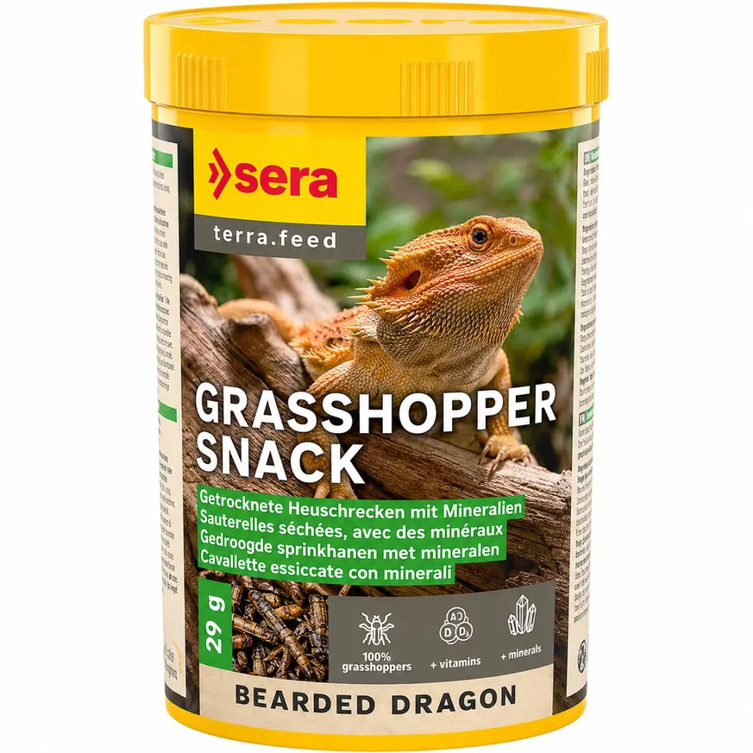 Sera Gedroogde Sprinkhanen Snack 250ml
