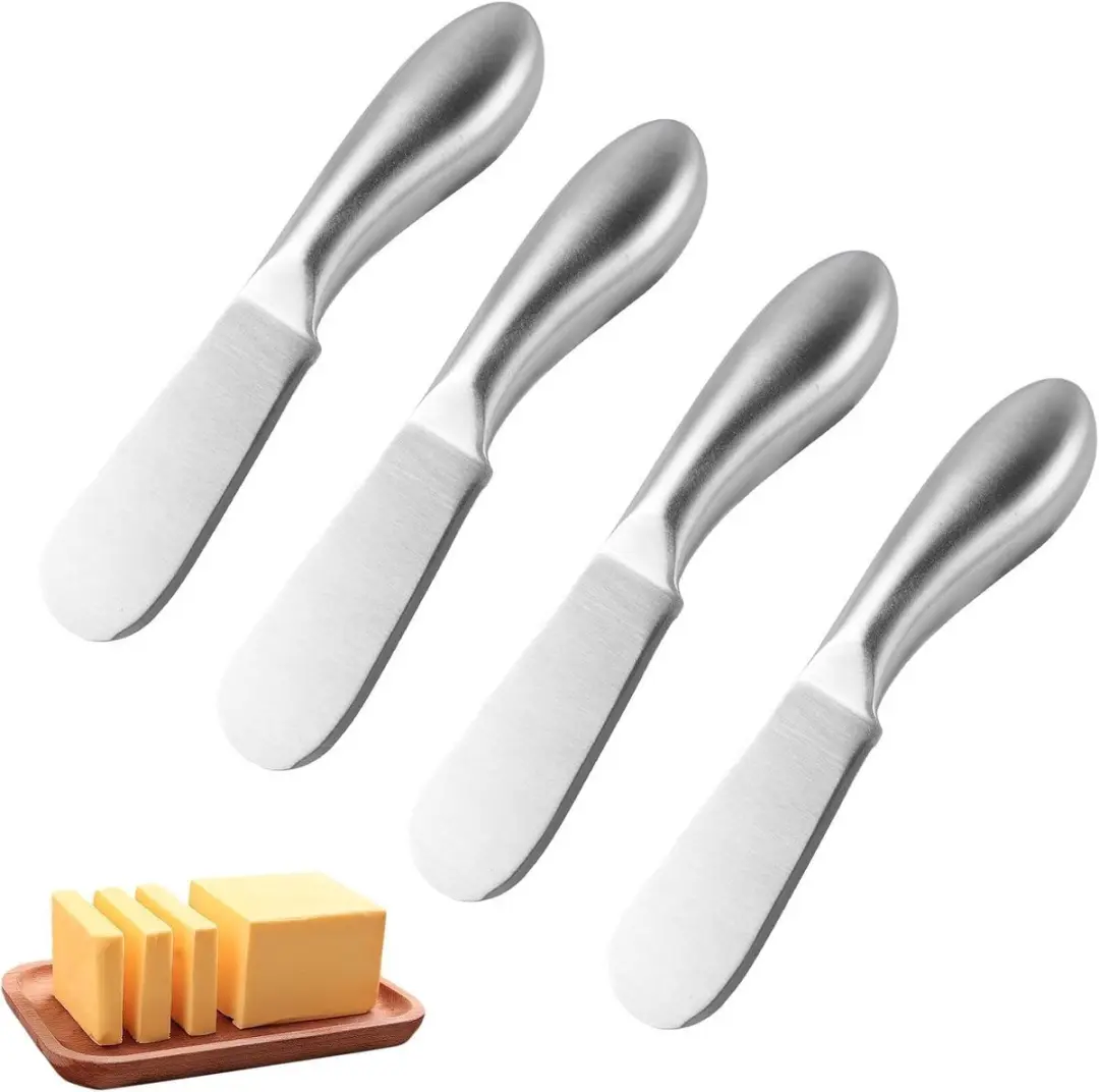 ECTEATOY Smeermessen Set 4-delig RVS