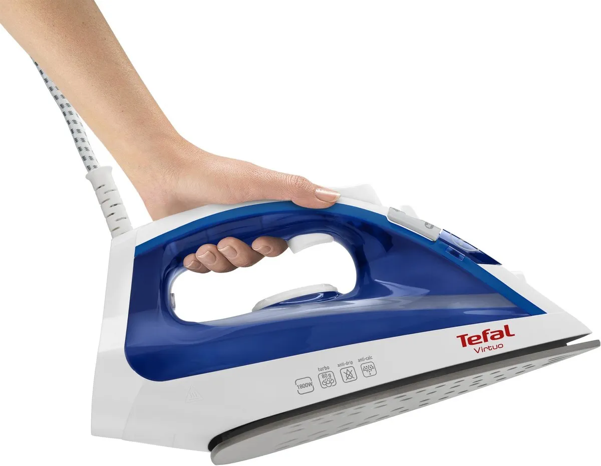 Tefal Virtuo FV1711 Stoomstrijkijzer 2500W - Indigo