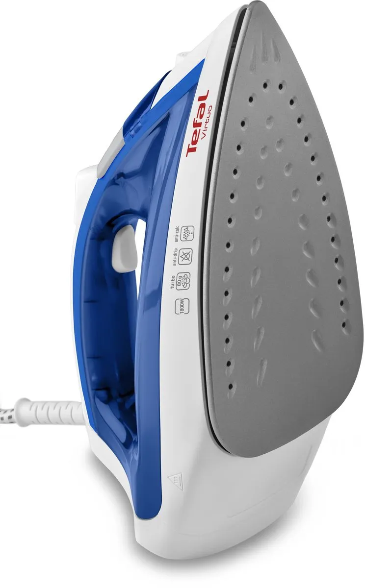 Tefal Virtuo FV1711 Stoomstrijkijzer 2500W - Indigo