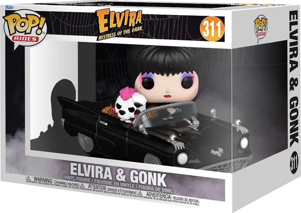 Funko POP! Elvira & Gonk (POP! Ride Deluxe) Vinylfiguur - 80693