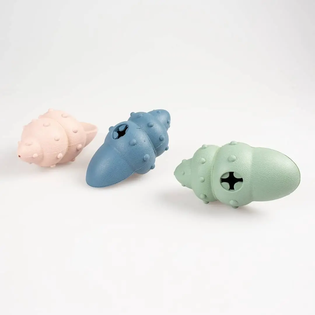 DuvoPlus Eco Rubber Schelp Snackdispenser - Roze