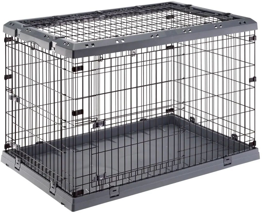 Ferplast Superior Hondenbench 118x77x82cm Grijs