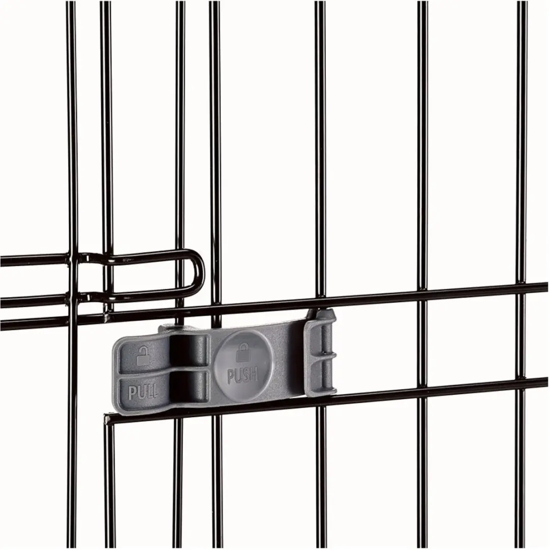 Ferplast Superior Hondenbench 118x77x82cm Grijs