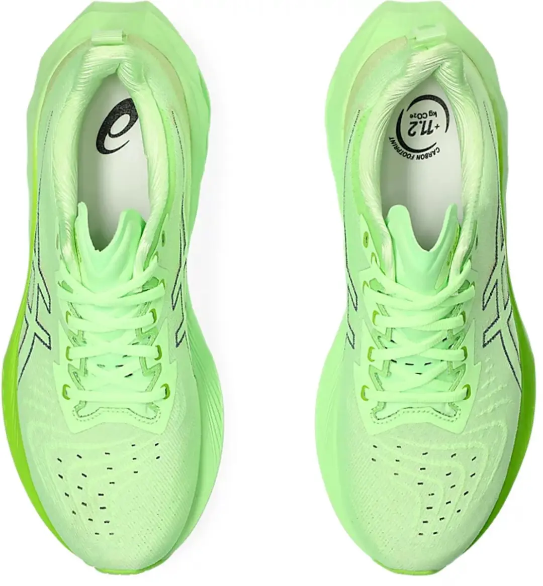 ASICS NOVABLAST 4 Hardloopschoenen 44 - Illuminate Green/Lime Burst