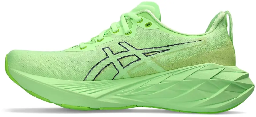 ASICS NOVABLAST 4 Hardloopschoenen 44 - Illuminate Green/Lime Burst