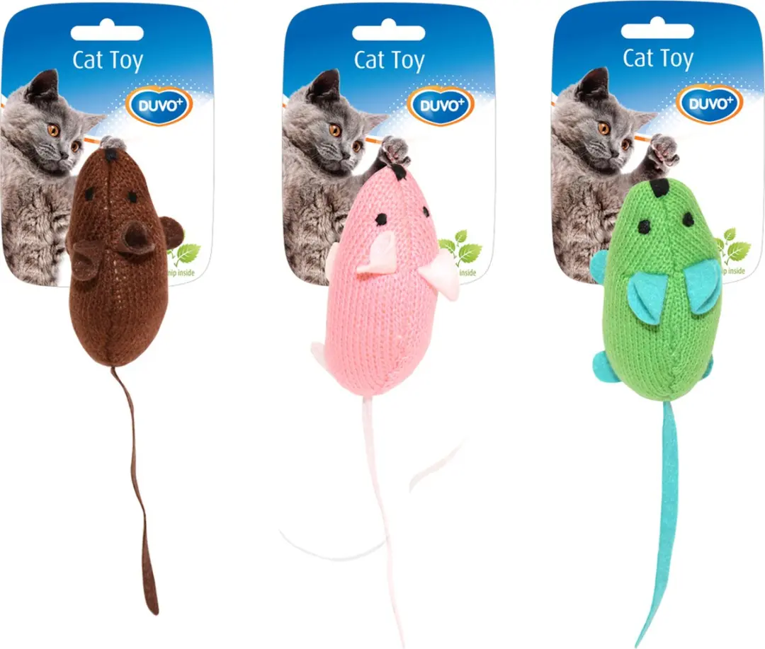 DuvoPlus Speelgoed Katten Muisjes Assortiment
