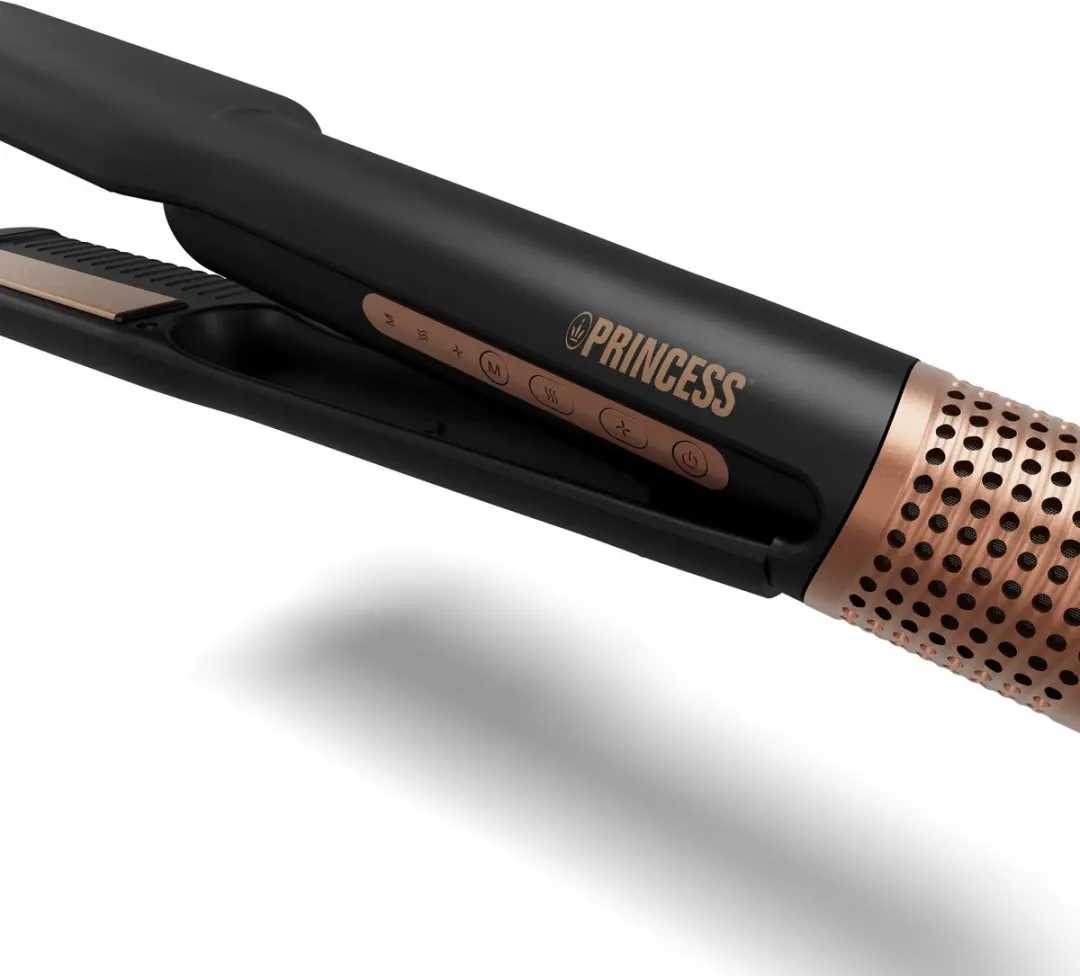 Princess 529220 Stijltang - Keramische platen 500W - Zwart