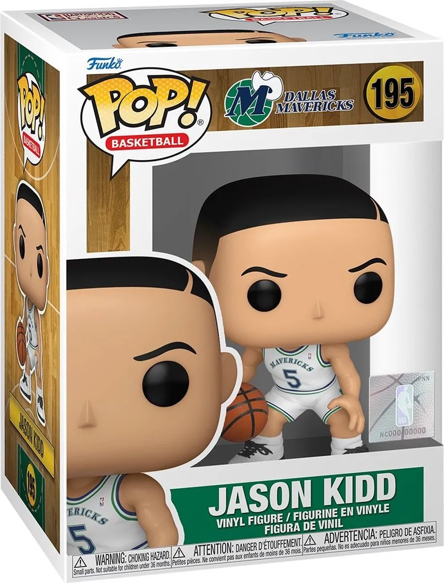 Funko Pop! NBA Jason Kidd #195 Basketball - Multi
