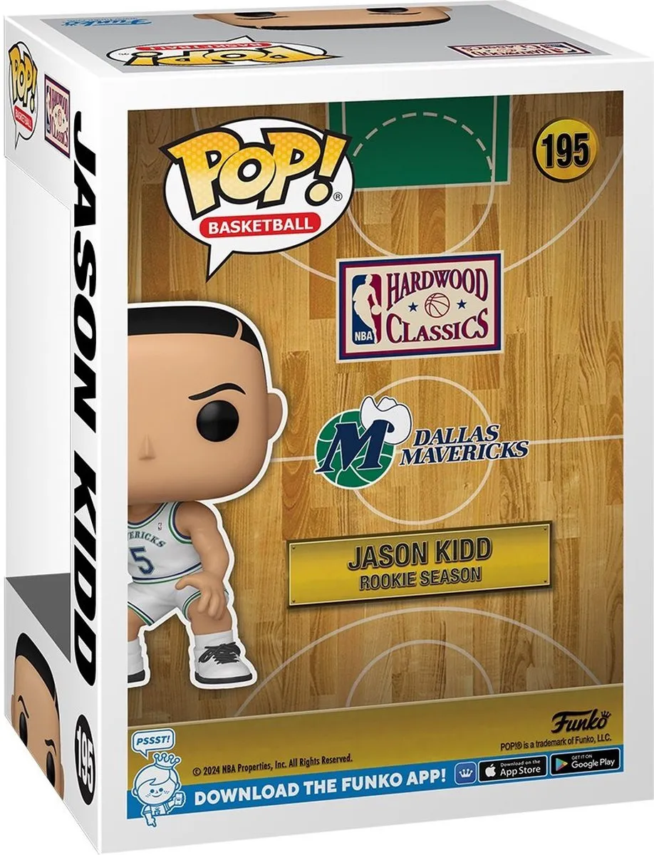 Funko Pop! NBA Jason Kidd #195 Basketball - Multi
