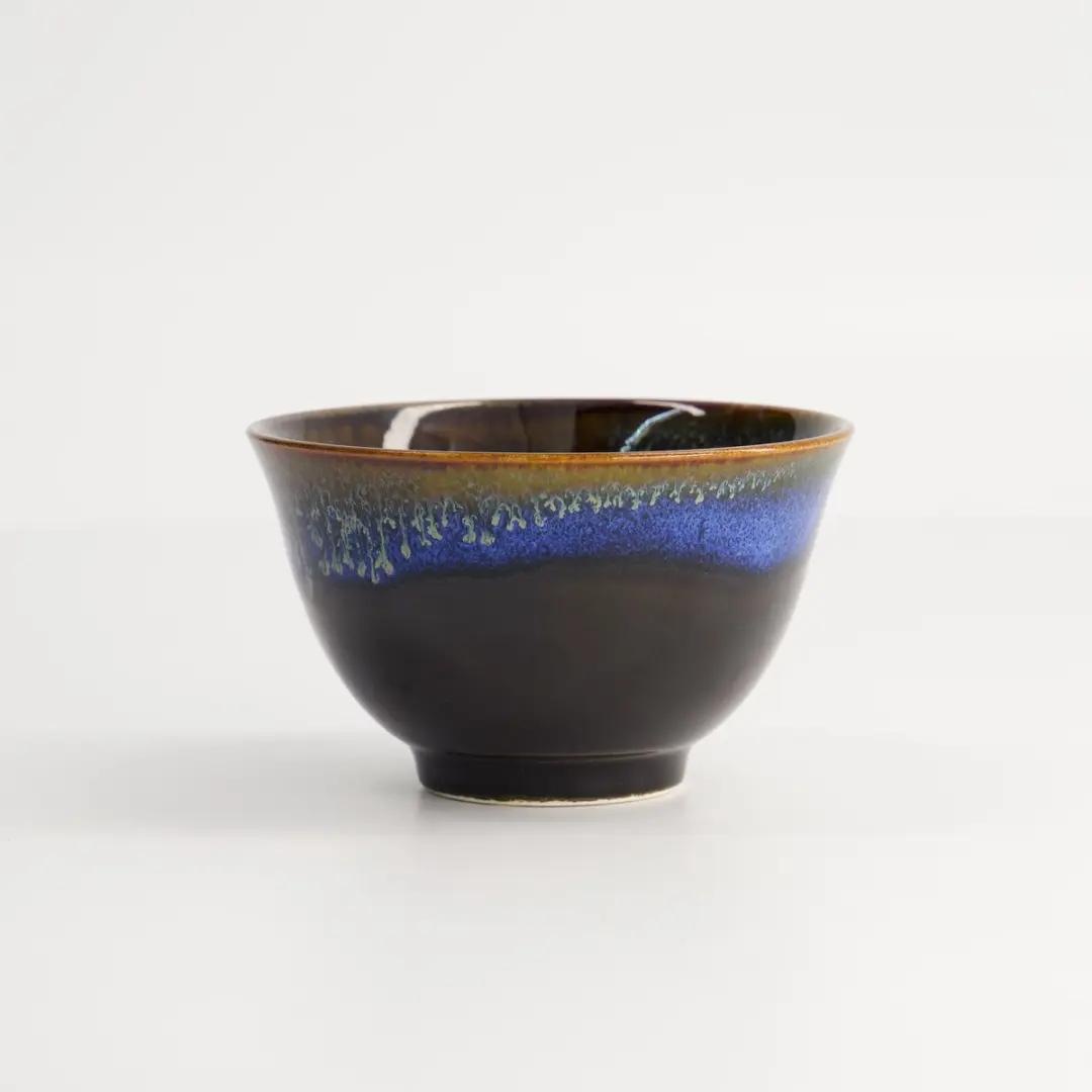 Tokyo Design Studio Sencha Theekop - Blauw/Grijs 170ml