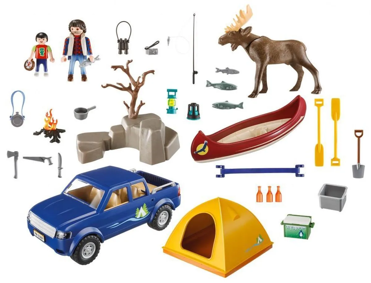 Playmobil Wild Life Camping Adventure 5669 - Multicolor