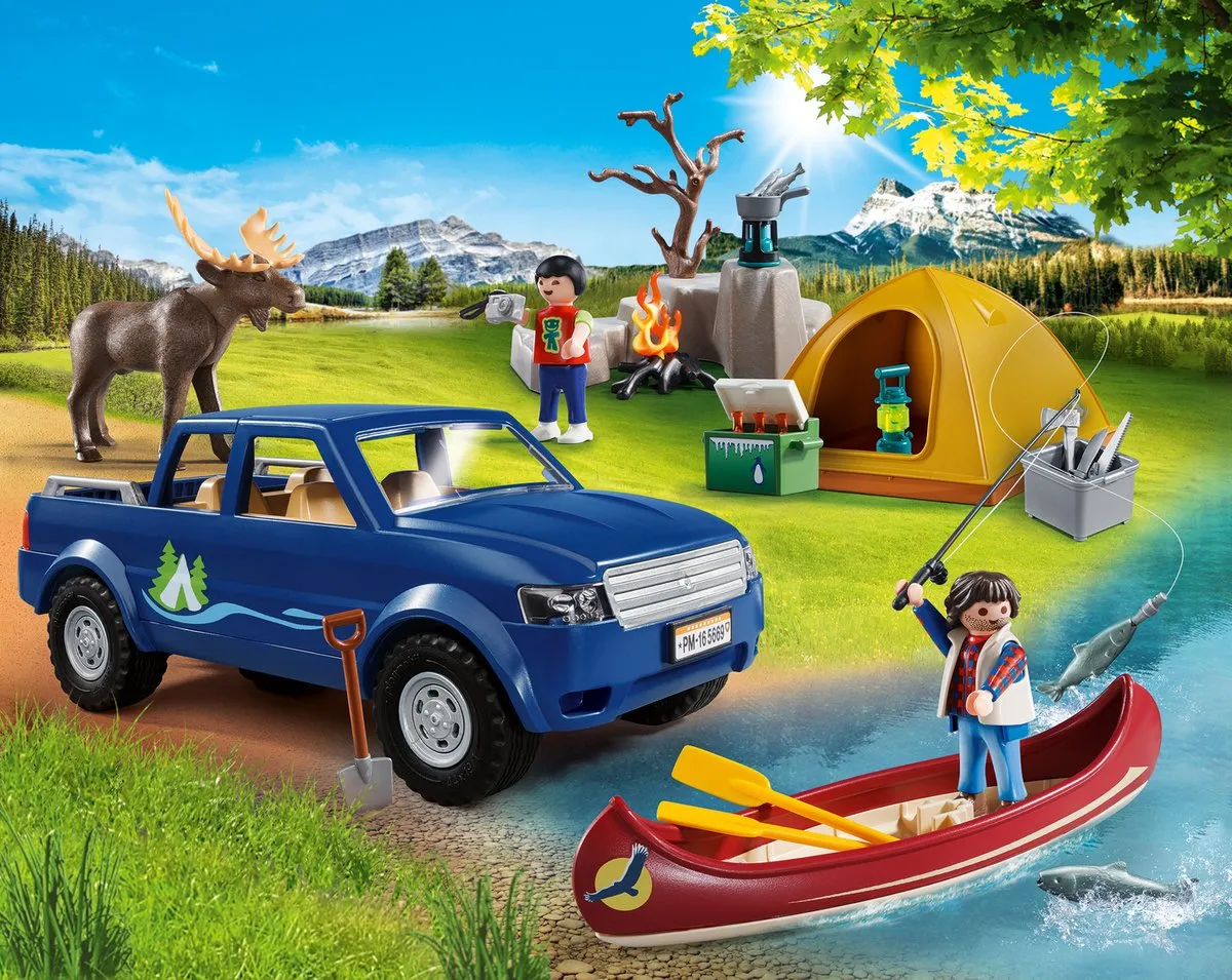 Playmobil Wild Life Camping Adventure 5669 - Multicolor