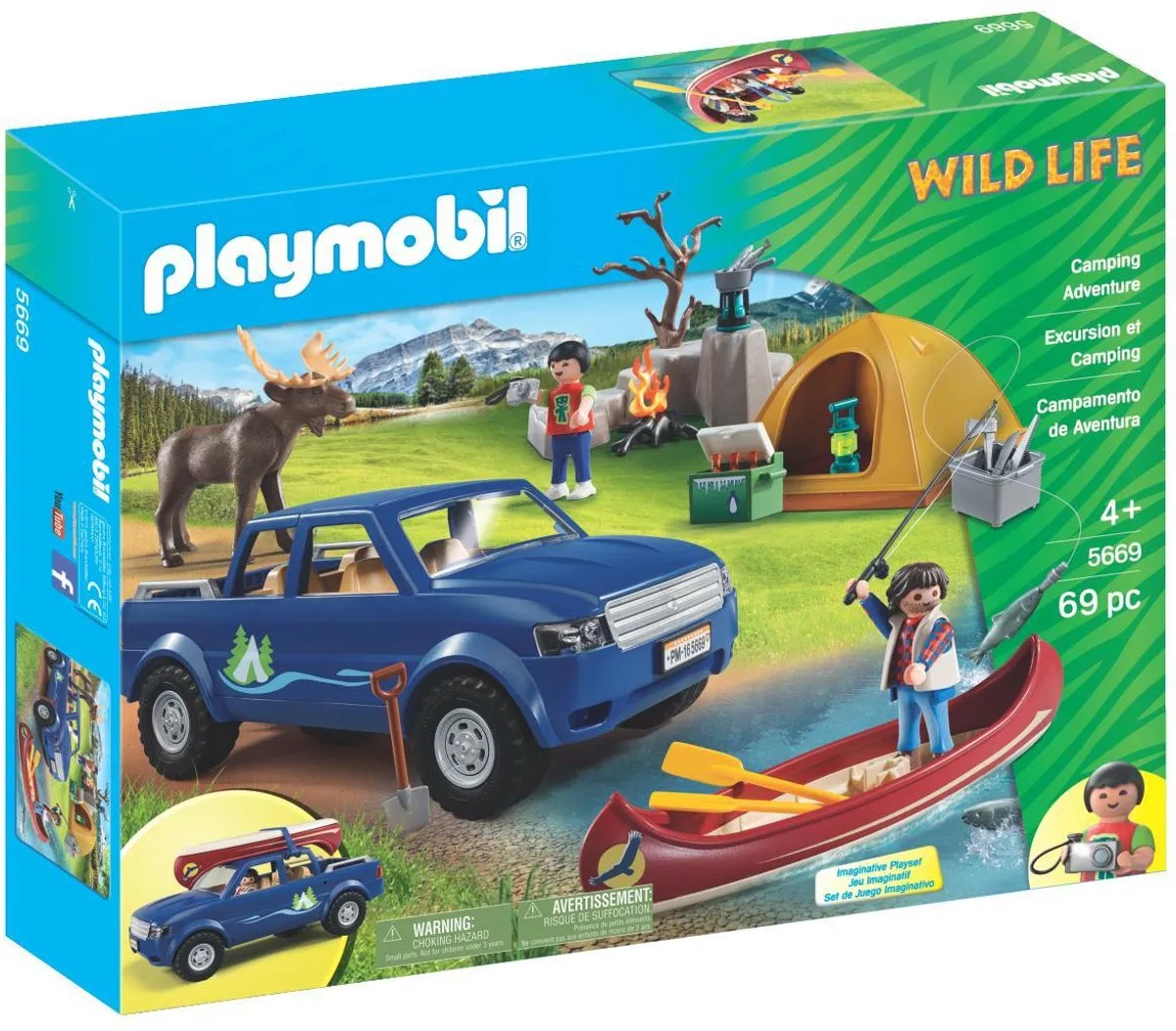 Playmobil Wild Life Camping Adventure 5669