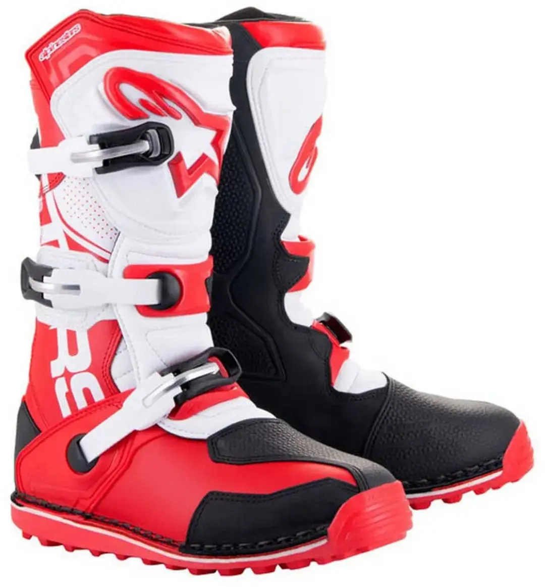 Alpinestars Tech T Off-road Laarzen - Rood/Wit 44.5 - afbeelding 6 van 6