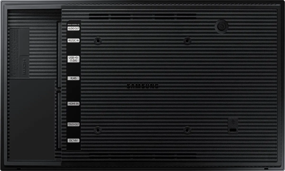 Samsung QB13R-TM 13" Touch Display - LH13QBRTMGCXEN - Zwart