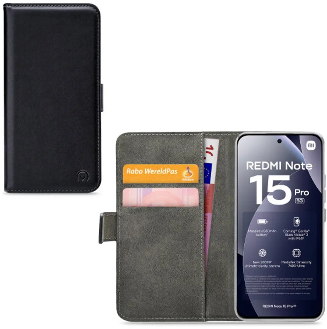 Mobilize Classic Gelly Wallet Book Case Xiaomi Redmi Note 17 Pro 5G
