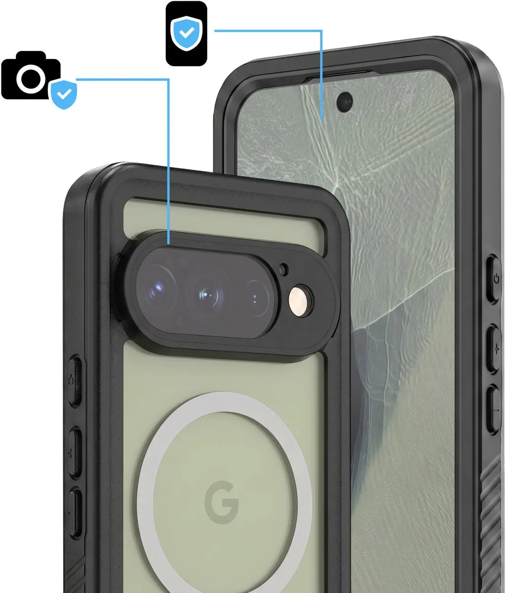 Redpepper MagSafe Hoesje Pixel 11 Pro - IP68 Zwart