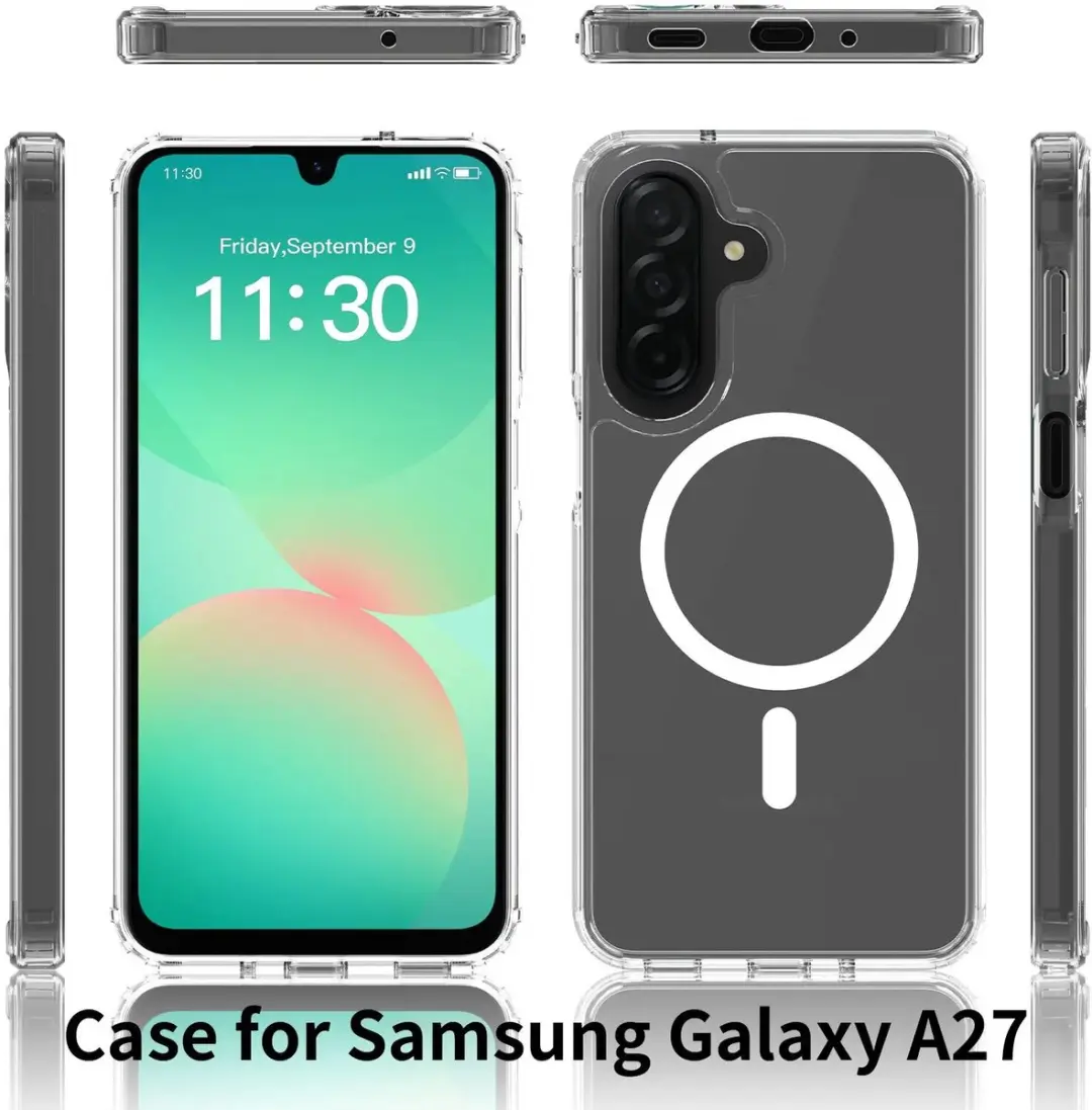 Selected Hoesje Samsung Galaxy A27 MagSafe Transparant