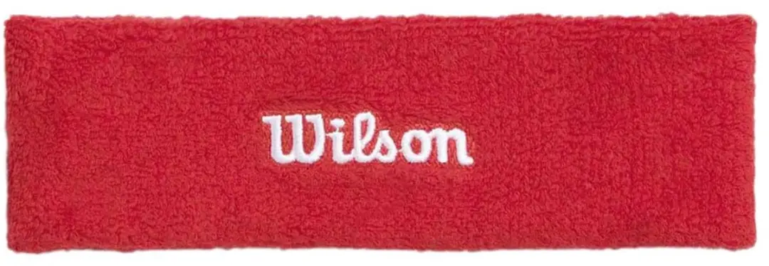 Wilson Hoofdband Rood
