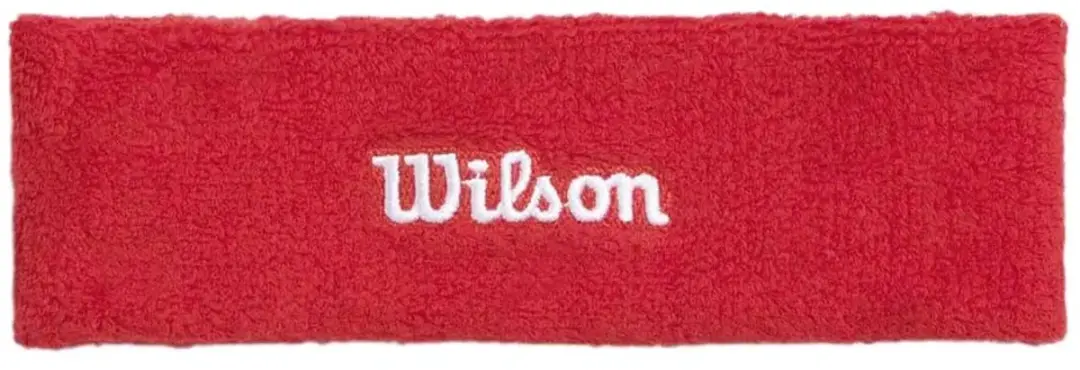 Wilson Hoofdband Rood - One Size