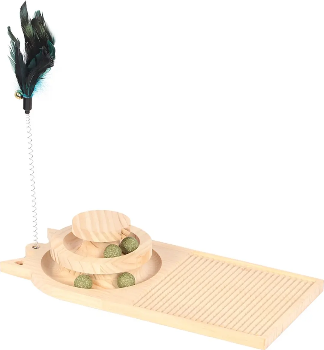 DuvoPlus Play ’n Scratch Kat Speelgoed 40x19x8cm