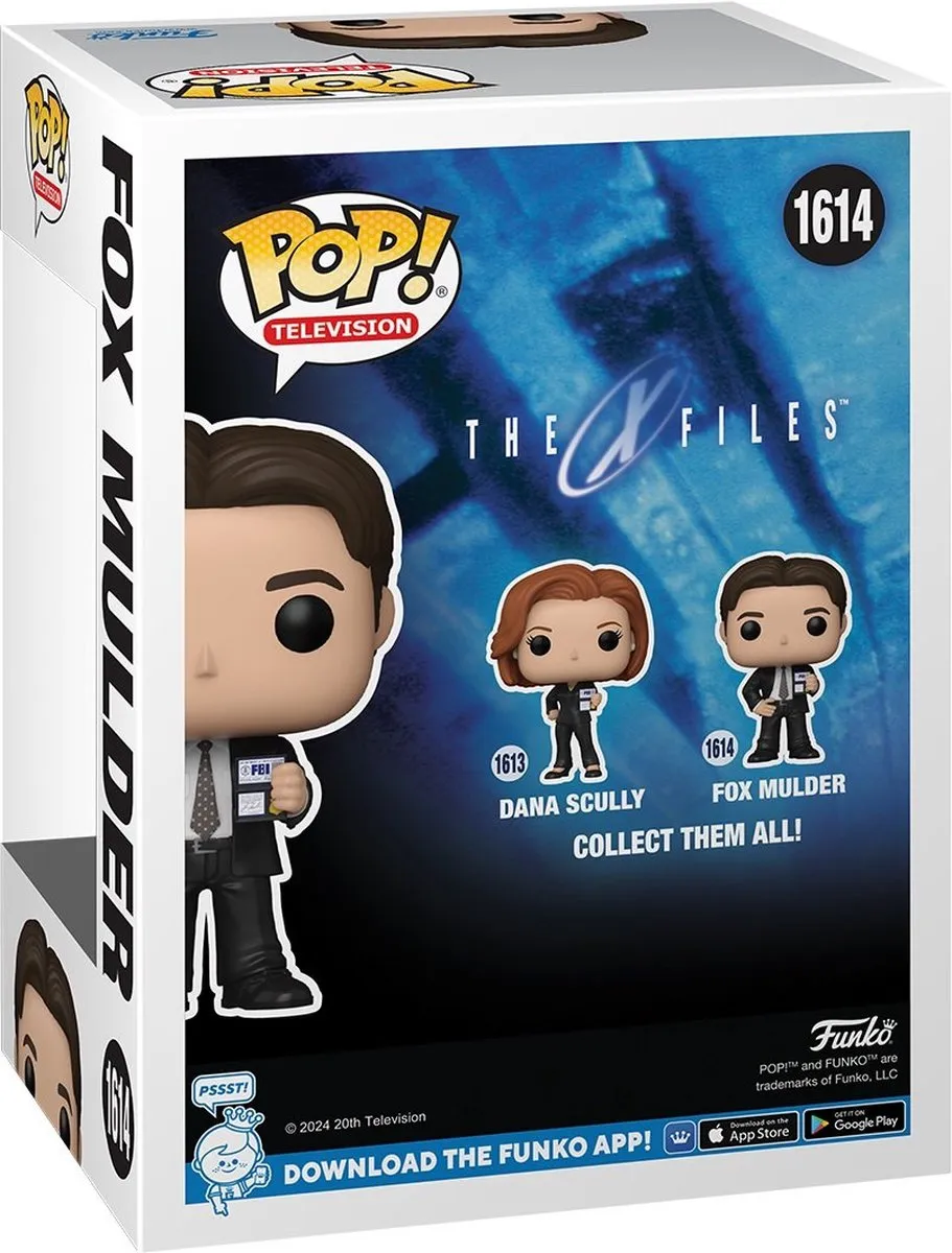 Funko Pop Television The X-Files Fox Mulder #1614 - Multi - afbeelding 3 van 5