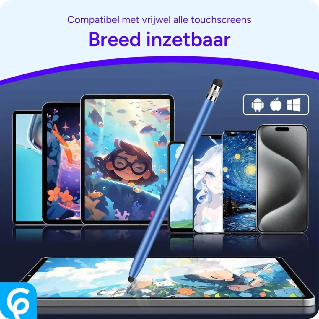 Selected SBG Universele Stylus Pen - Blauw