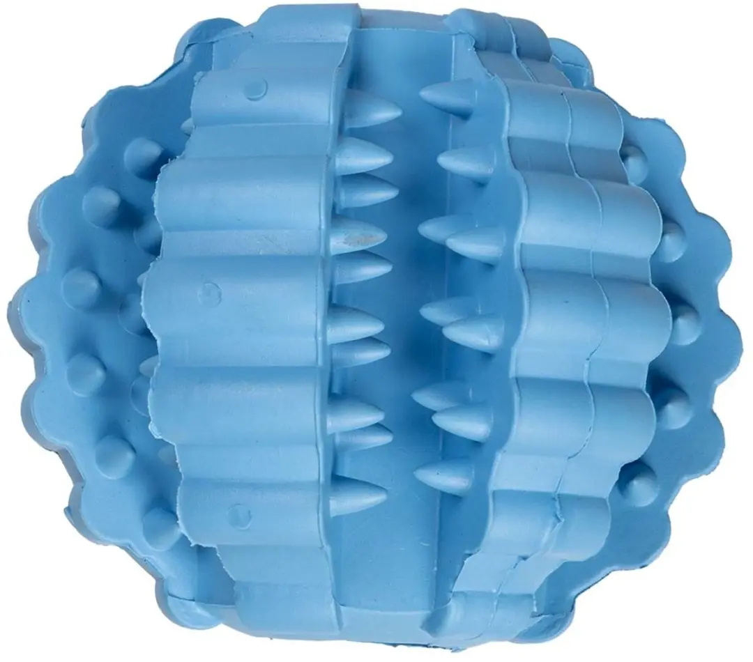 Duvo+ Bal Griplay Dental Ribbel Blauw