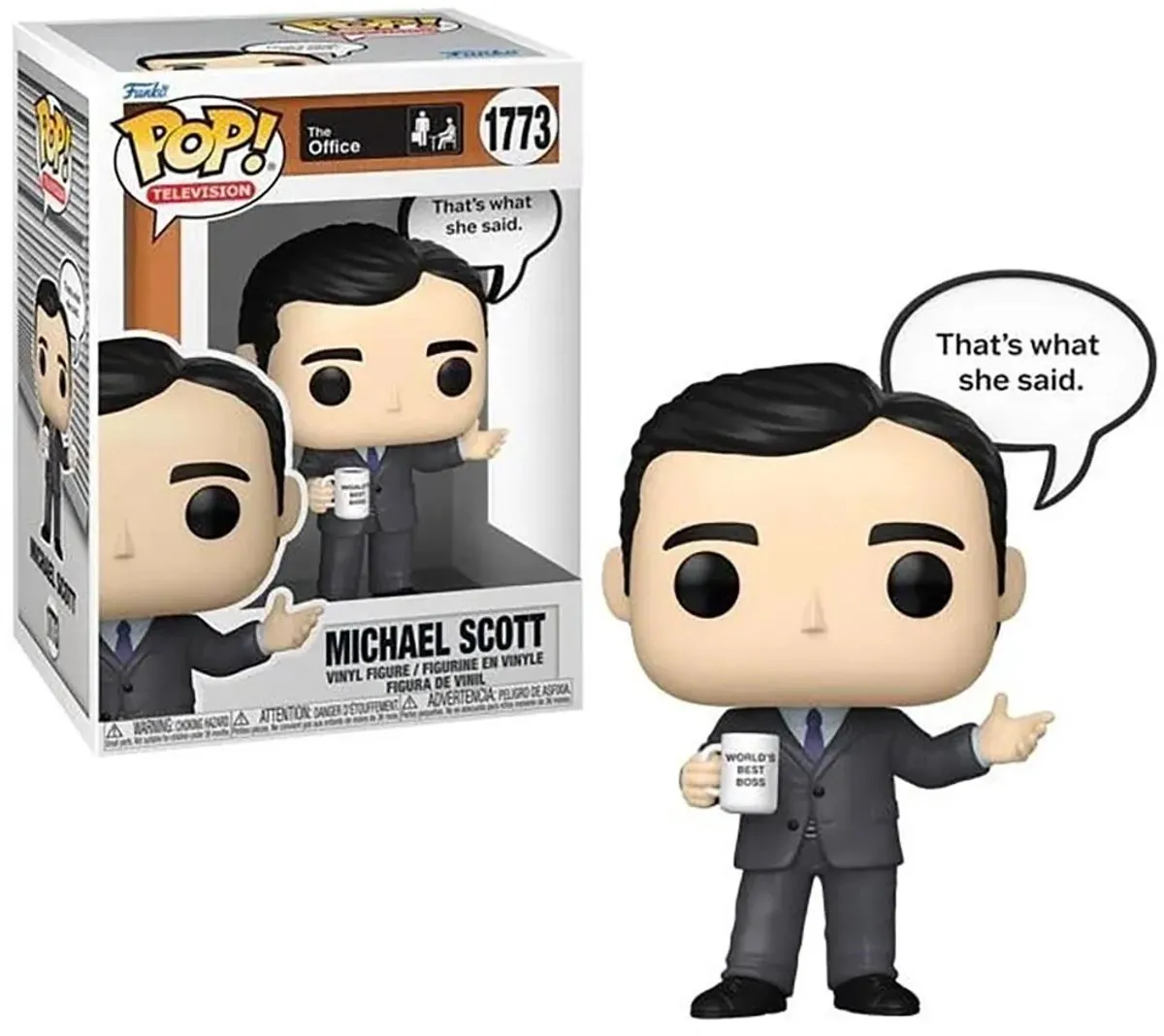 Funko Pop! The Office Michael Scott #1773 - That's What She Said