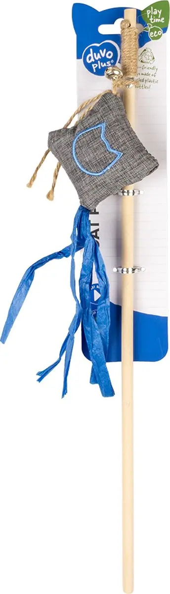 Duvo+ ECO Navy Speelhengel Vlieger - 20x6x40cm