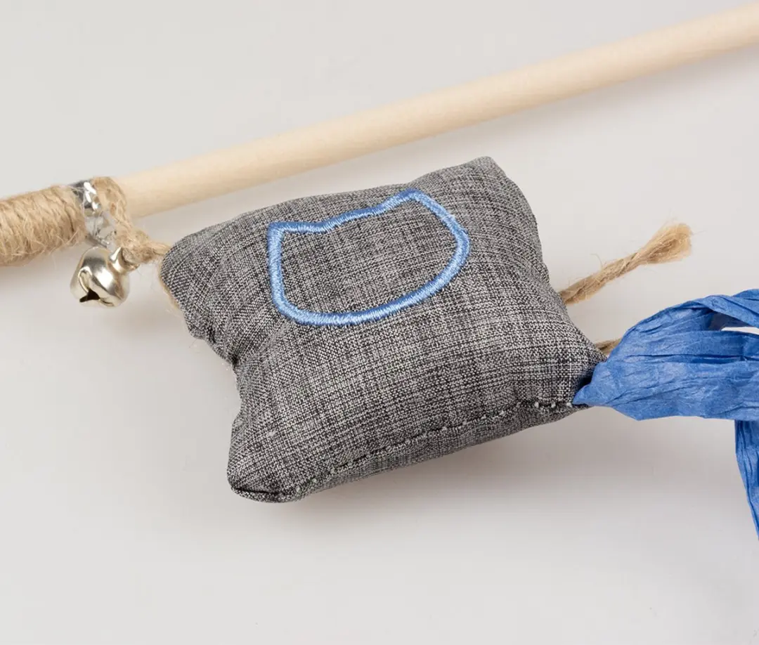 Duvo+ ECO Navy Speelhengel Vlieger - 20x6x40cm