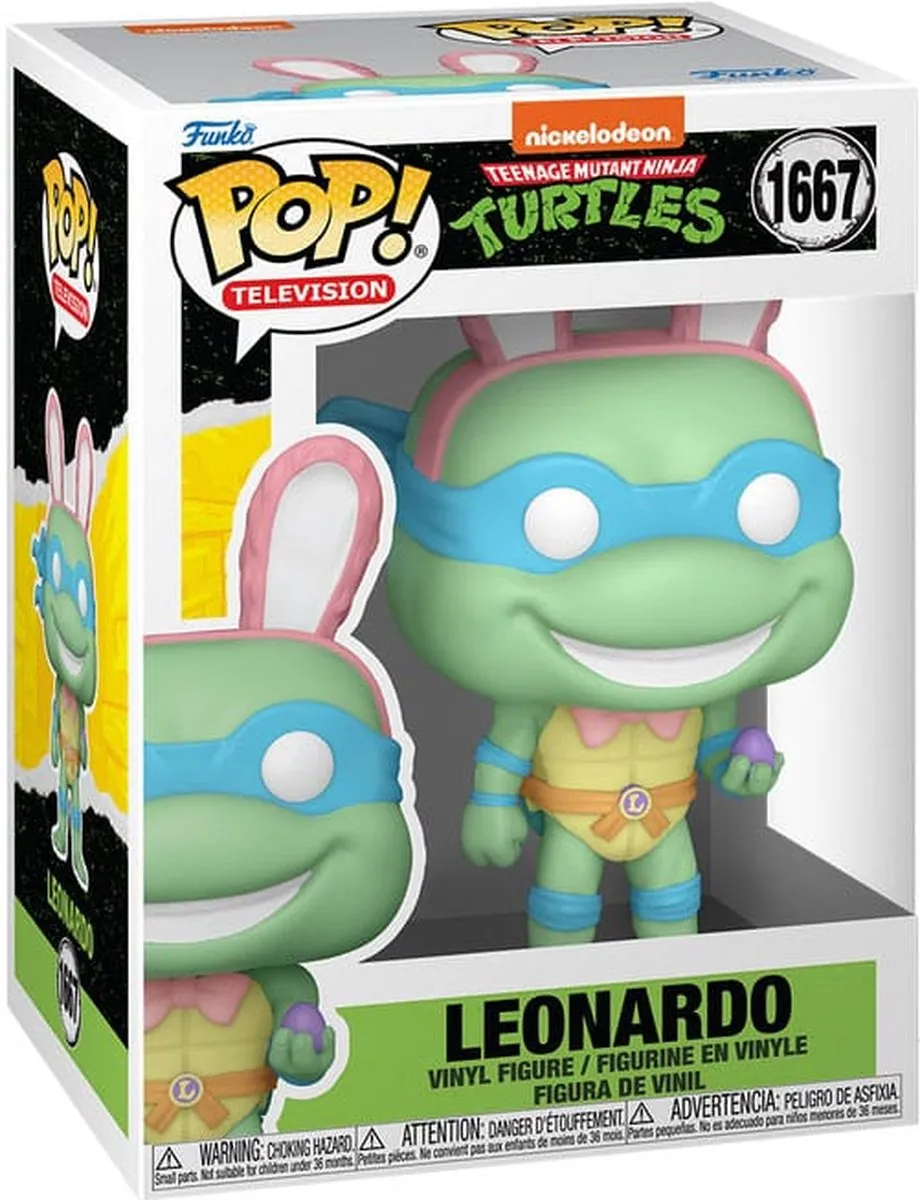 Funko Pop! TMNT Leonardo Easter #1667 - Multicolor