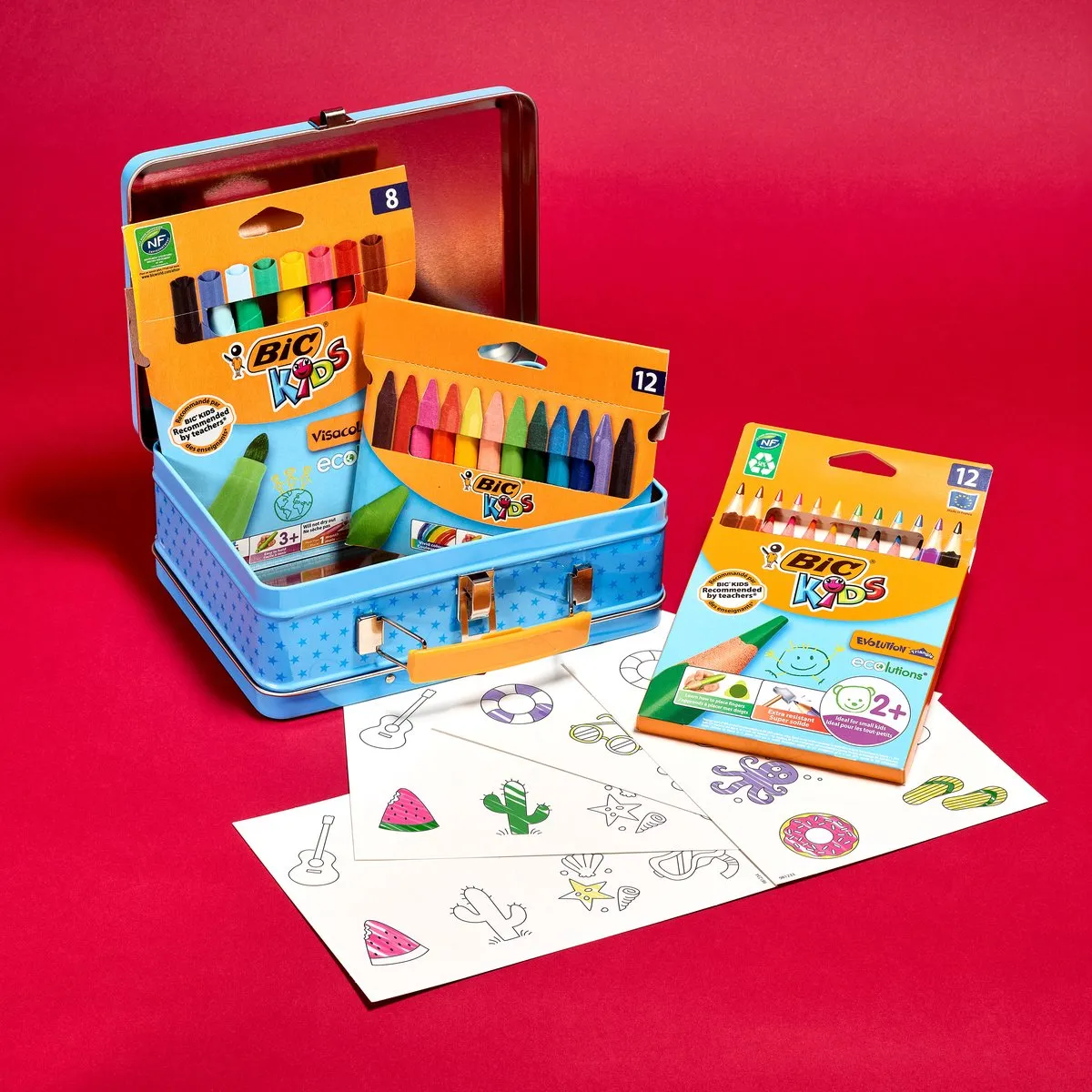 Bic Kids Reisdoos Tekenset