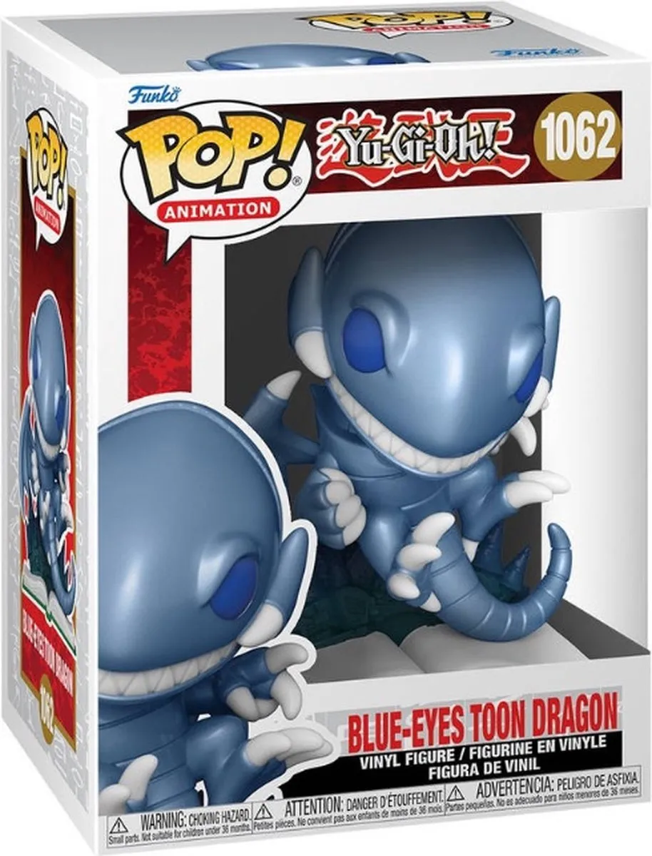 Funko Pop! Blue-Eyes Toon Dragon - Vinyl Figuur 9cm - Multicolor