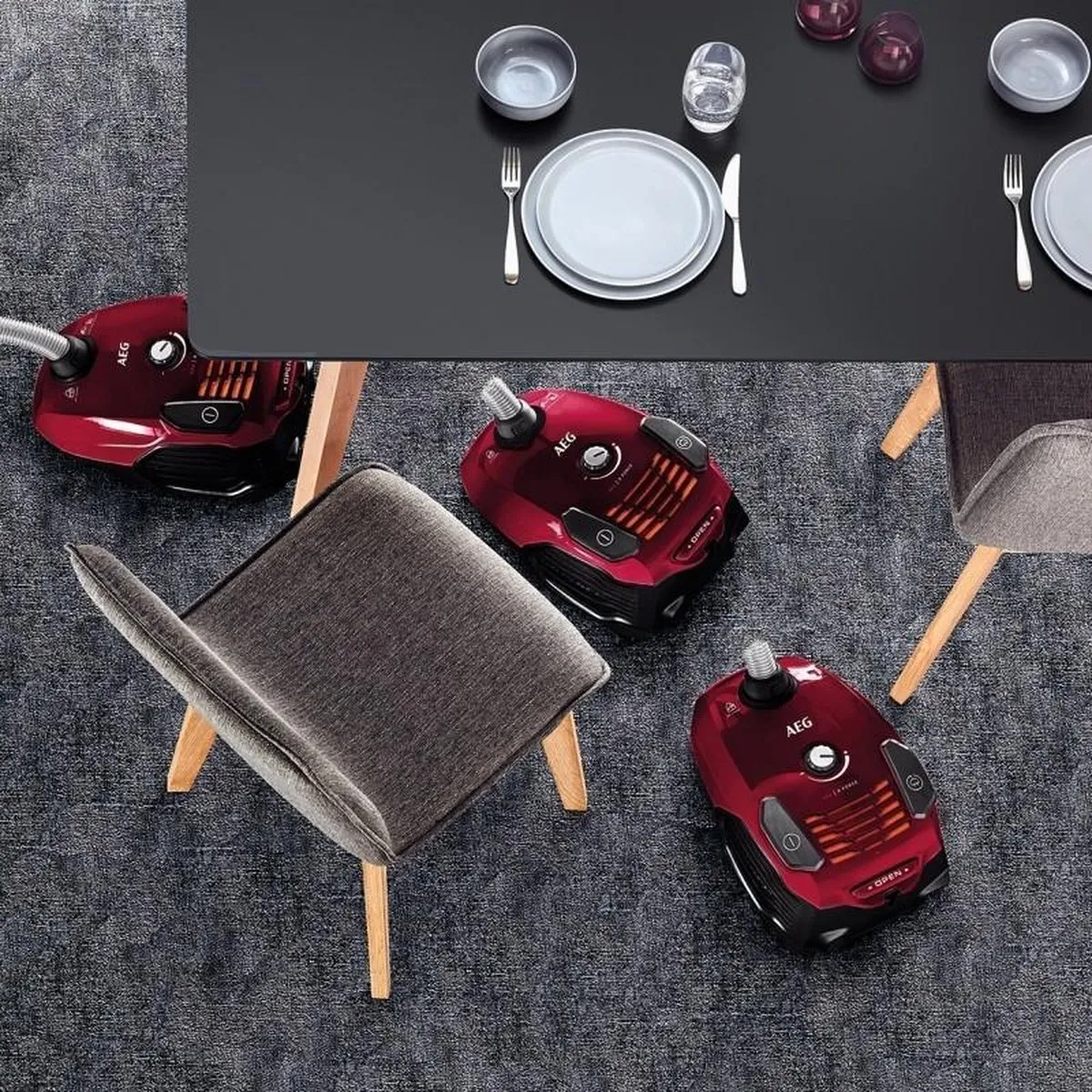 AEG VX6-2-RR Stofzuiger - 800W - 3,5L - Rood