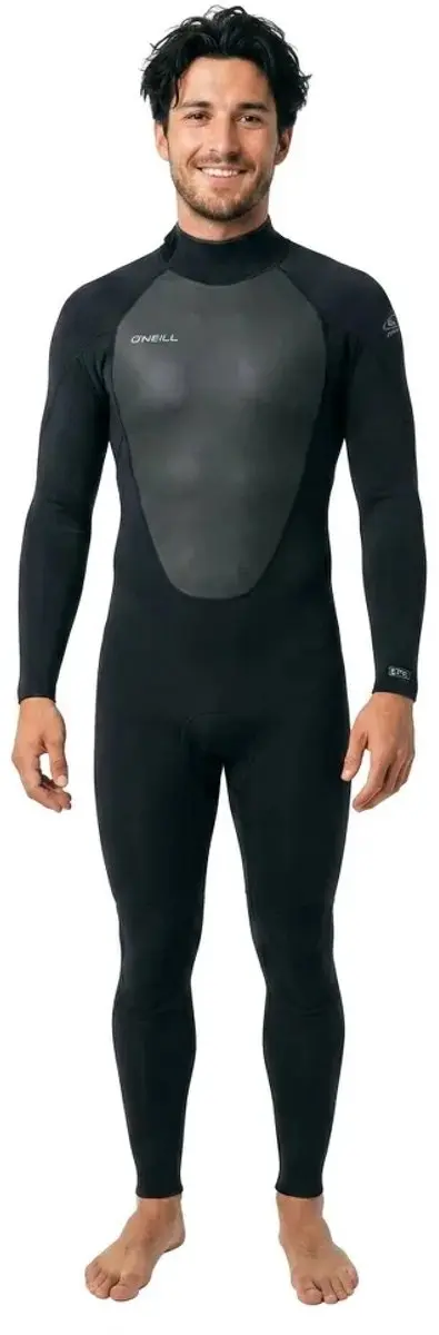 O'Neill Epic 4/3mm Back Zip Wetsuit - L - Zwart