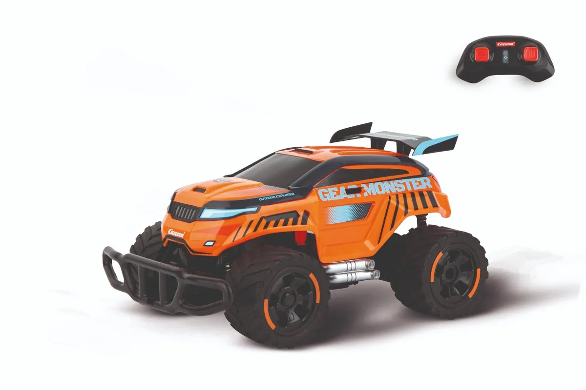 Carrera Gear Monster 3.0 RC Monster Truck CAR370180117 - 1:18 - 2,4GHz - Oranje