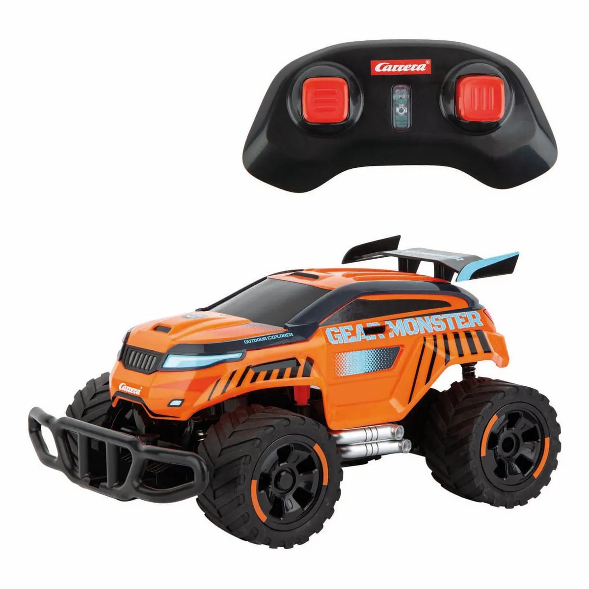 Carrera Gear Monster 3.0 RC Monster Truck CAR370180117 - 1:18 - 2,4GHz - Oranje