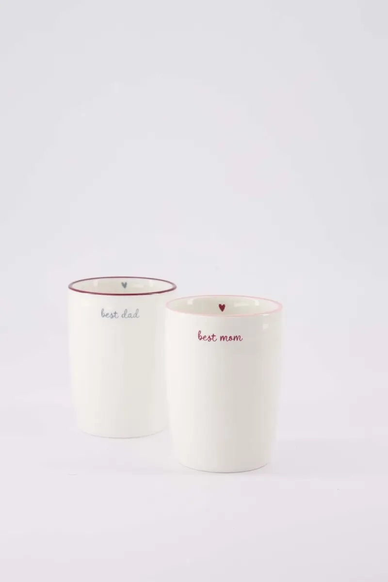 Zusss Cadeauset Koffiemokken Best Mom & Best Dad