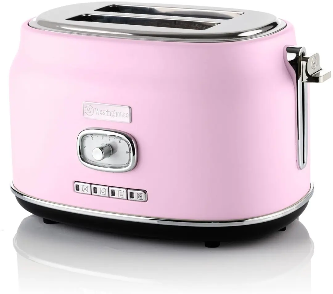 Westinghouse WKTTB857 Roze Broodrooster 2 Sneden 815W